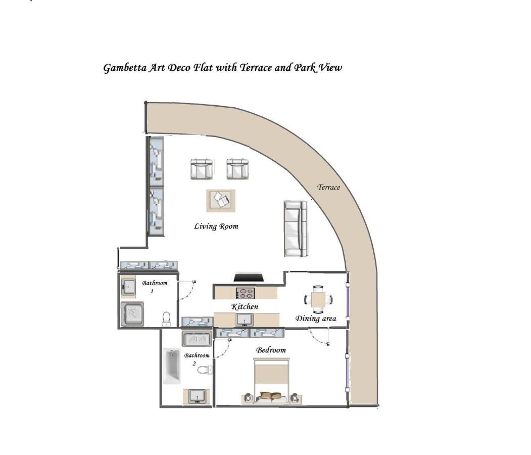 Victor Hugo - Modern And Sunny, Terrace, 2 Baths Apartment Ница Екстериор снимка